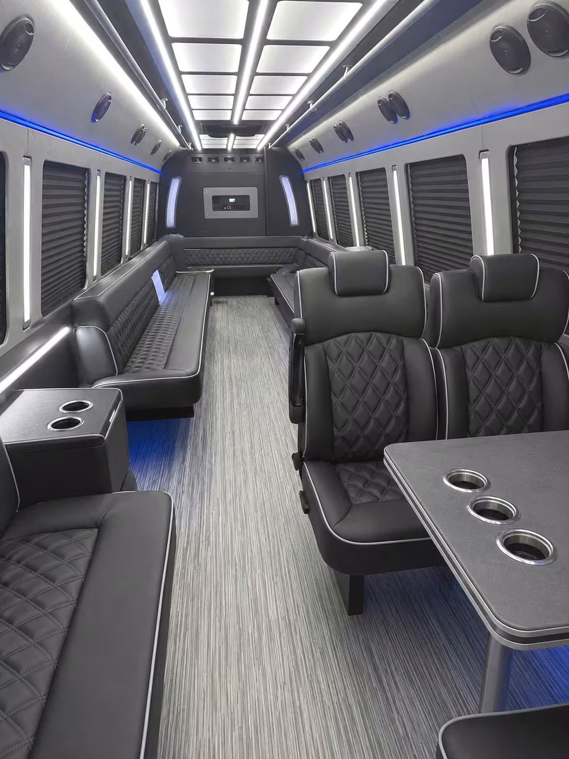 orlando party bus interior